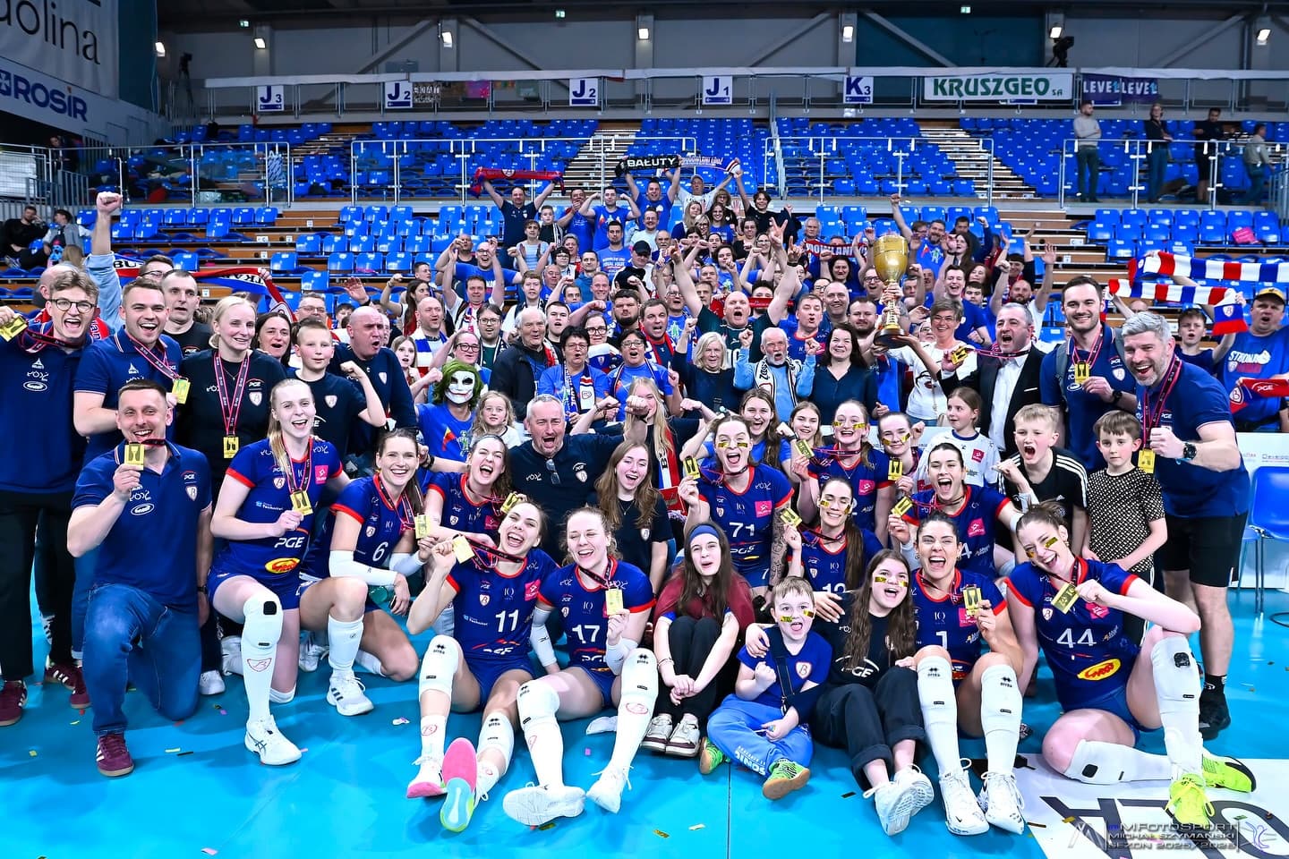 Od III ligi do złota. Kulisy wielkiego triumfu PGE Budowlanych Łódź