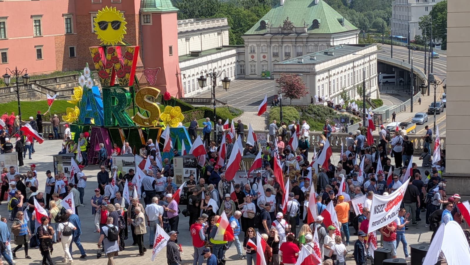 Manifestacja „Solidarności”. Duda: Ten rząd odejdzie na śmietnik historii