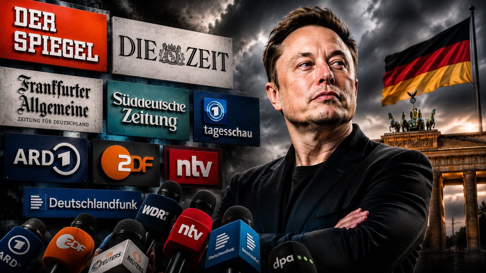 Elon Musk kontra niemieckie media