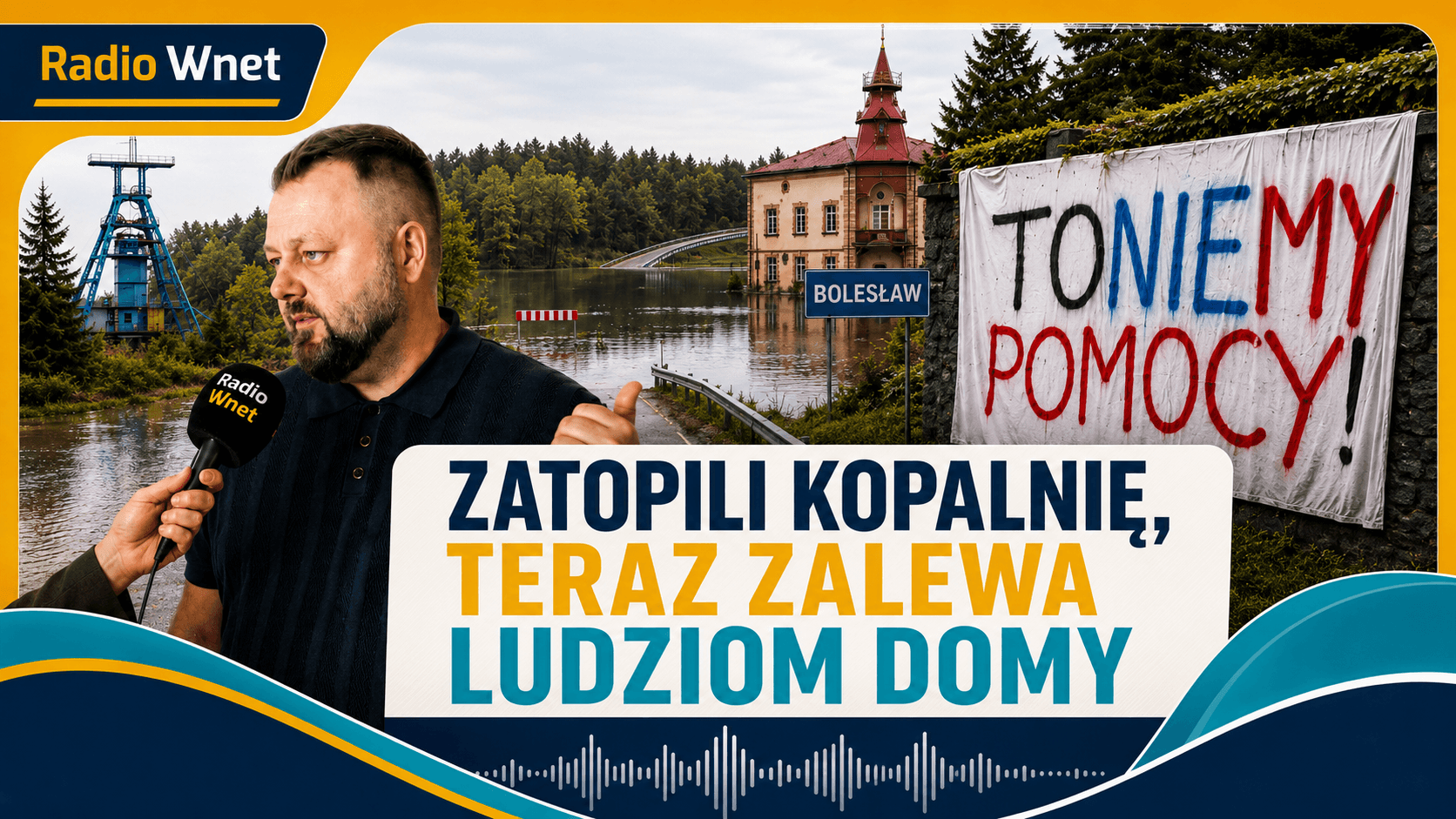 Katastrofa na Jurze. Zatopili kopalnię, teraz woda zalewa ludziom domy. „Sytuacja jest tragiczna”