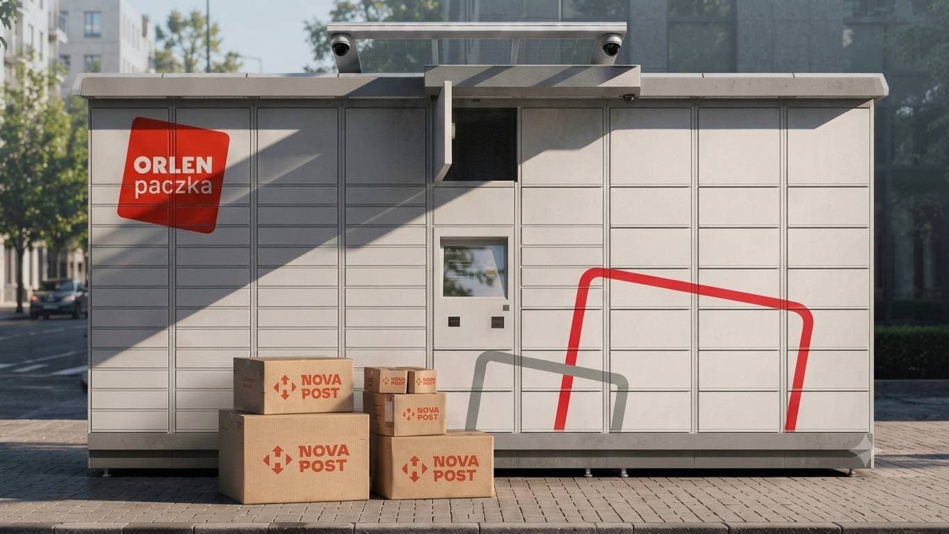 Nova Post skorzysta z paczkomatów Orlenu. Ukraińska firma rośnie w Polsce