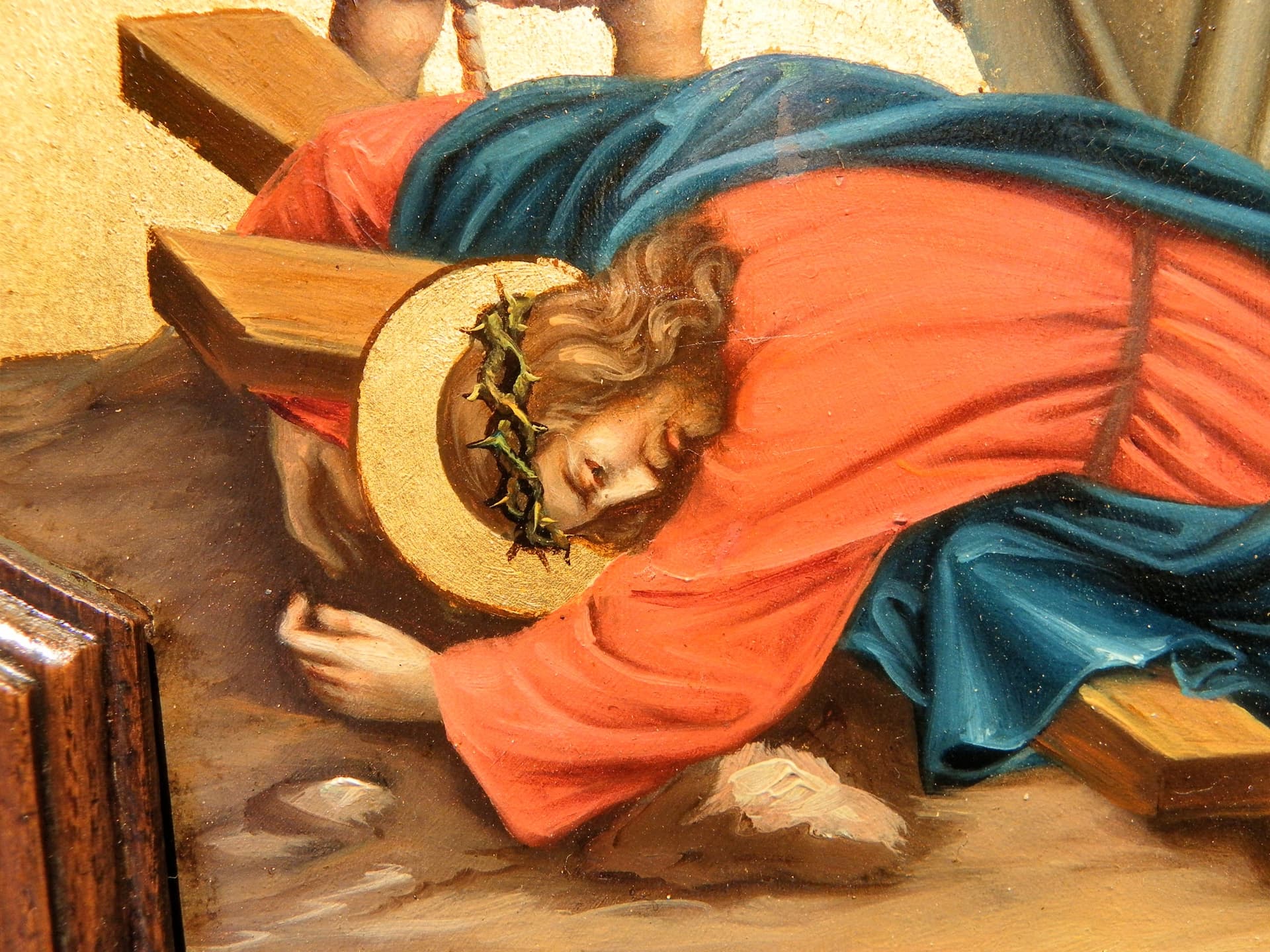 Stacja IX – Jezus upada po raz trzeci
