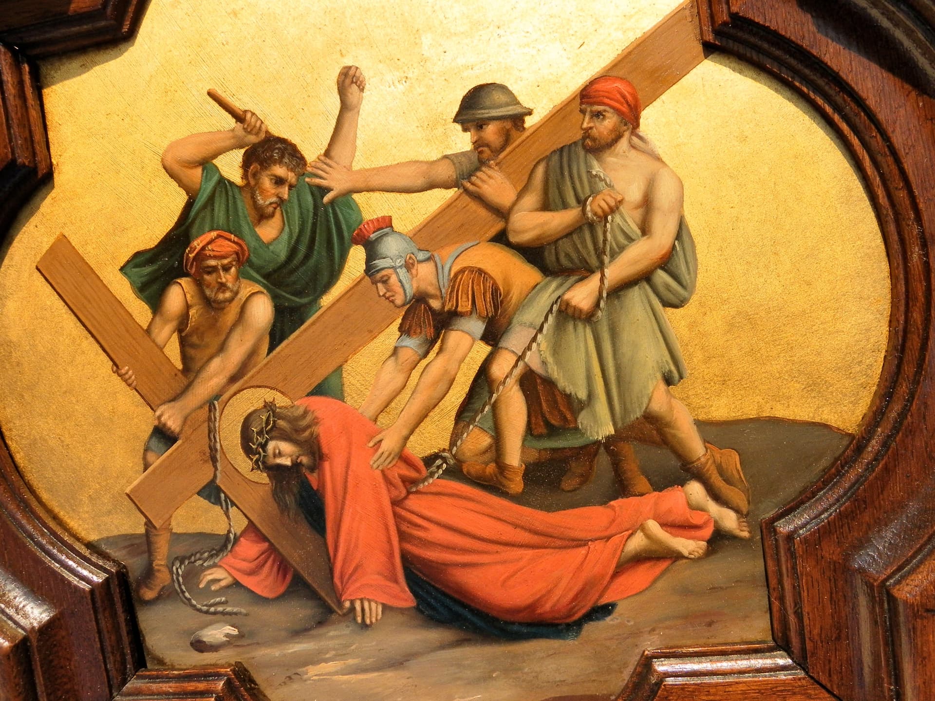 Stacja VII – Jezus upada po raz drugi