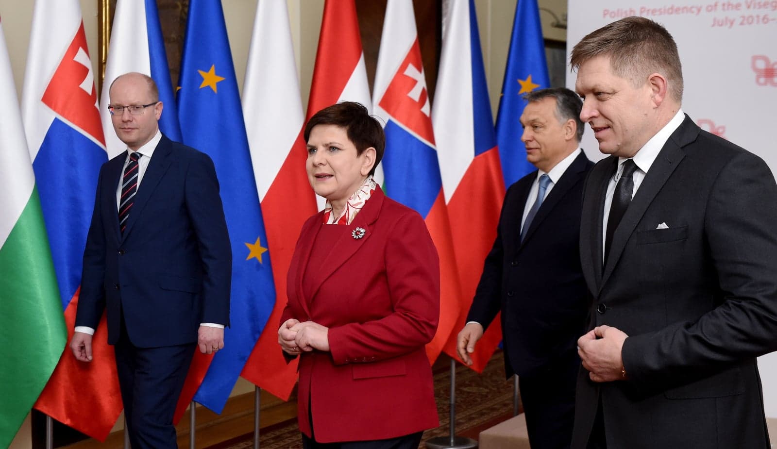 W czwartek o godz. 10 w kancelarii premiera rozpoczęło się spotkanie szefów rządów państw Grupy Wyszehradzkiej