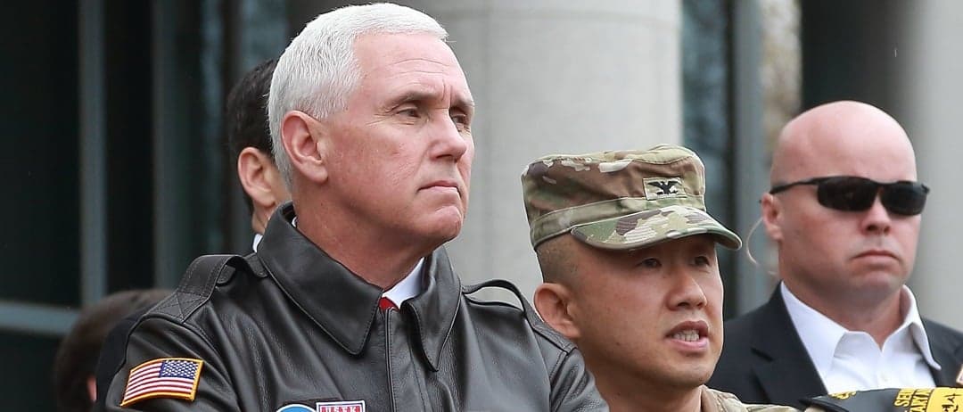 Wiceprezydent Mike Pence: Będziemy stać ramię w ramię z Koreą Płd. Cierpliwość wobec Korei Płn. już się skończyła