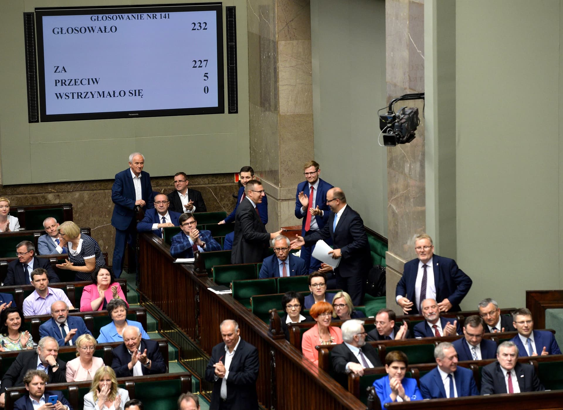 Sejm uchwalił nowelizację ustawy o Krajowej Radzie Sądownictwa – za jej przyjęciem było 227 posłów, przeciw – pięciu