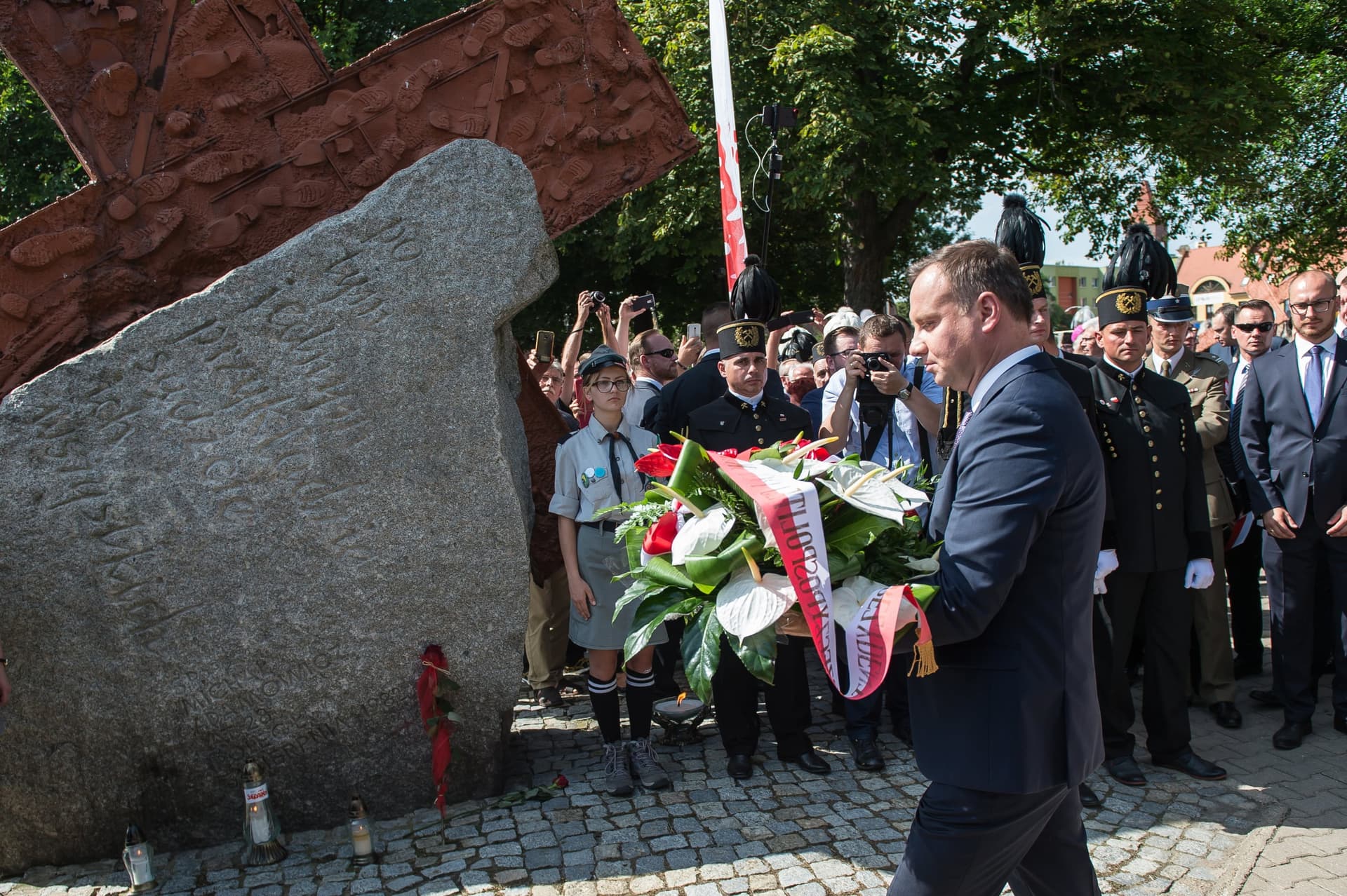 Prezydent: Lubin krwią podpisał porozumienia sierpniowe; robotnicy zginęli za wolność