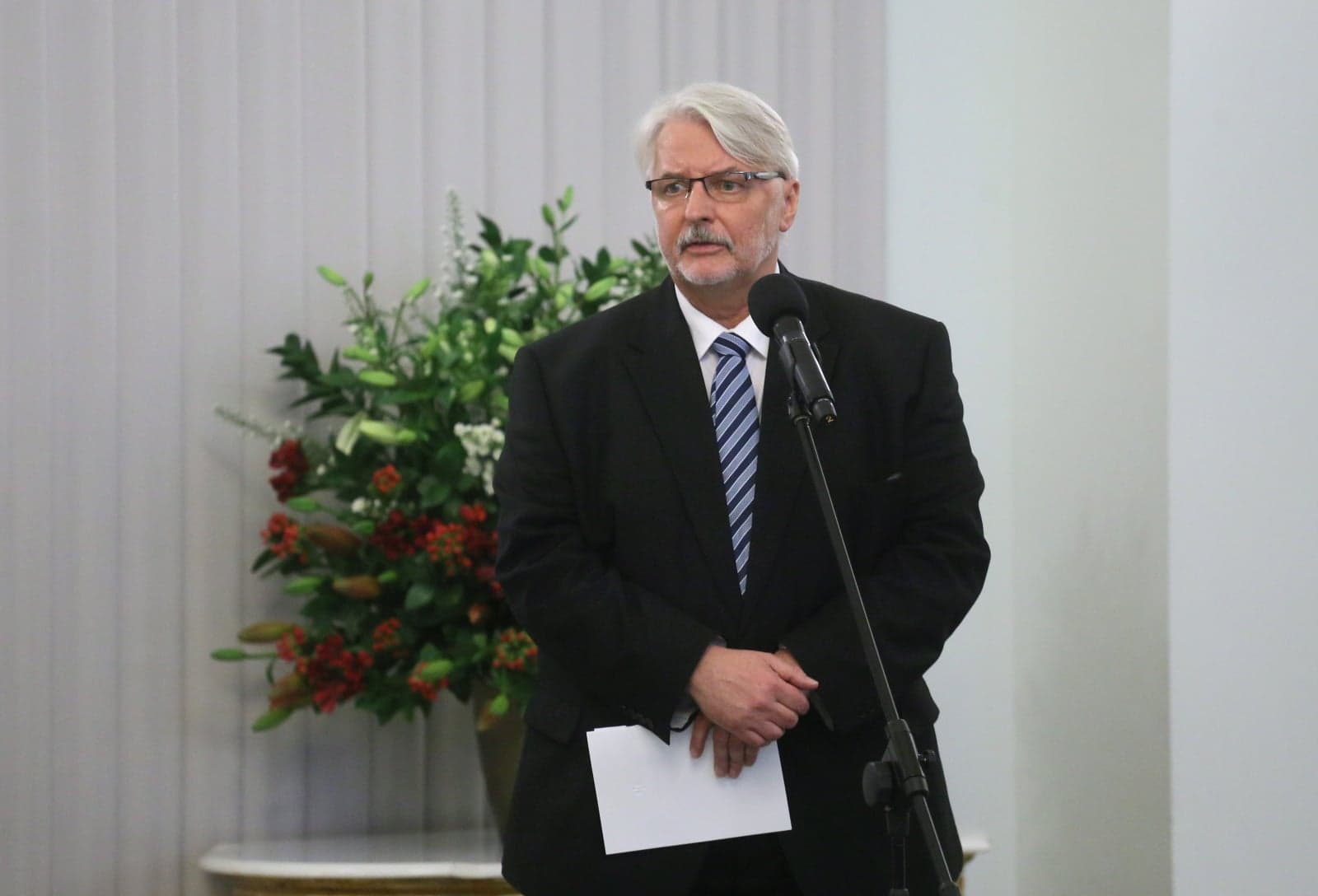 Szef MSZ Witold Waszczykowski: decyzja w sprawie reparacji od Niemiec to tylko kwestia czasu