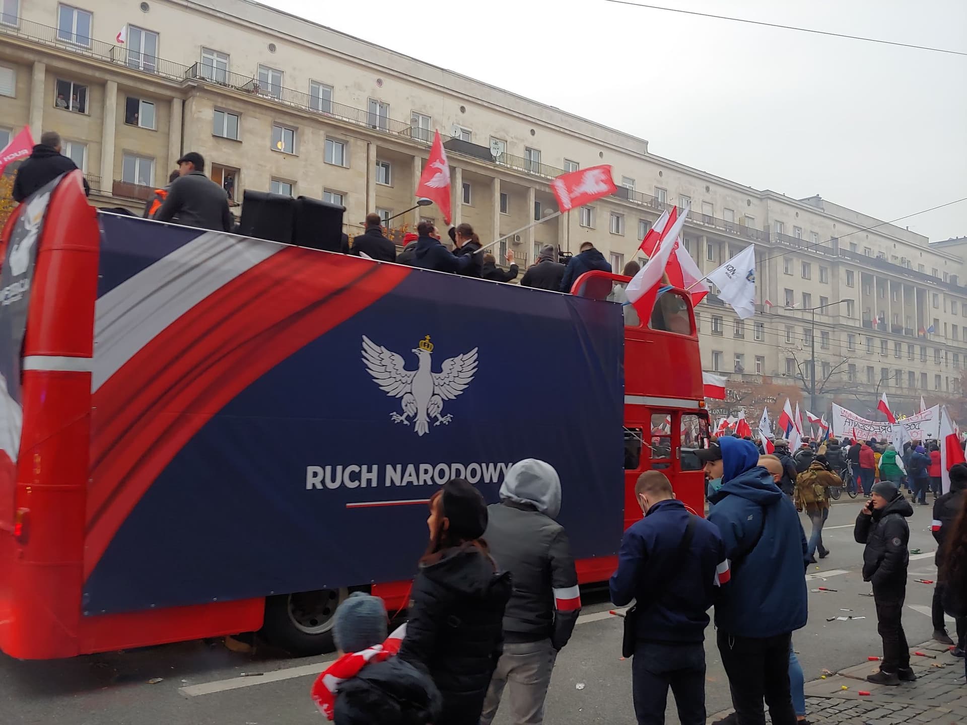 Kita: Incydenty na Marszu Niepodległości to prowokacje Antify i Policji. Nie popieramy przemocy w przestrzeni publicznej