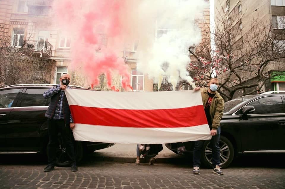 Olga Siamaszko: W czasie obchodów Dnia Niepodległości Ukrainy najgłośniejsza okazała się kolumna białoruska