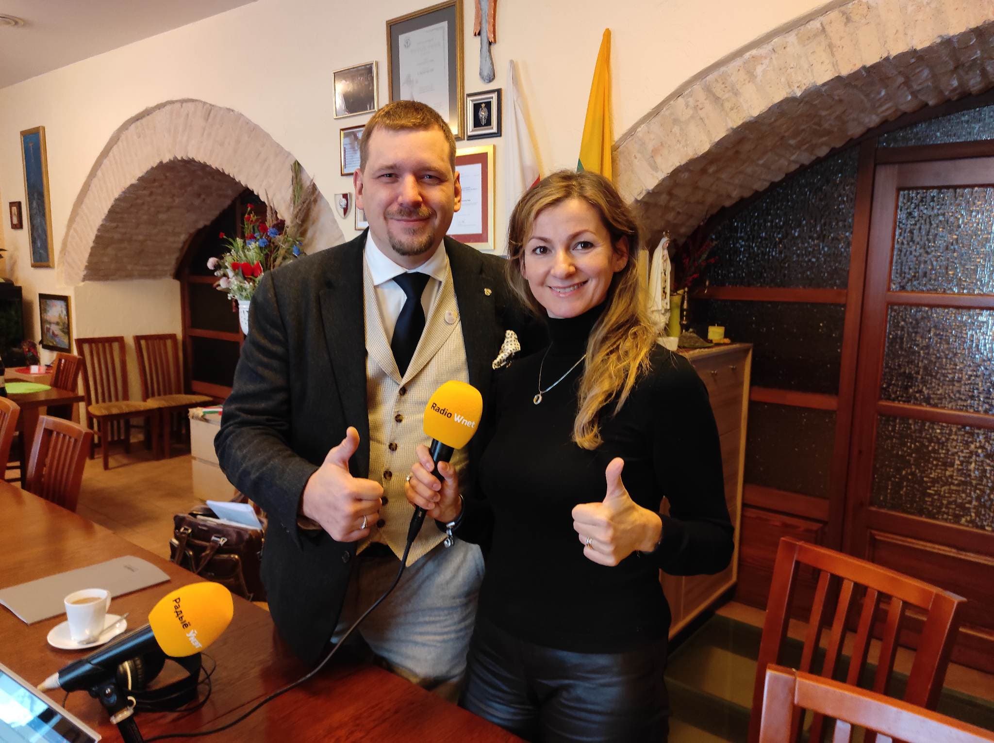 Robert Juodka i Beata Czaplińska – w Studio Wilno – 15.12.2022r.