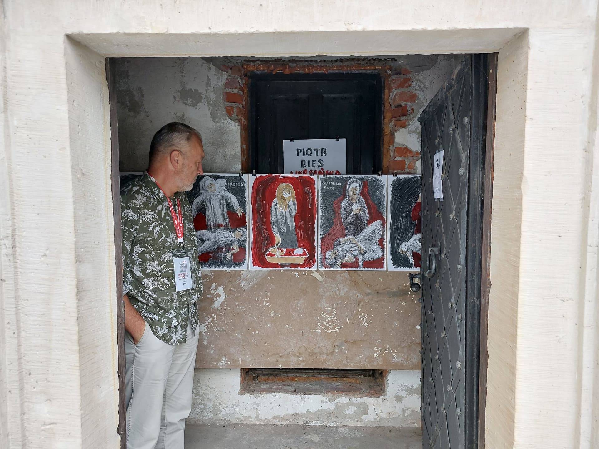 Piotr Bies o współpracy artystów z Polski i Ukrainy