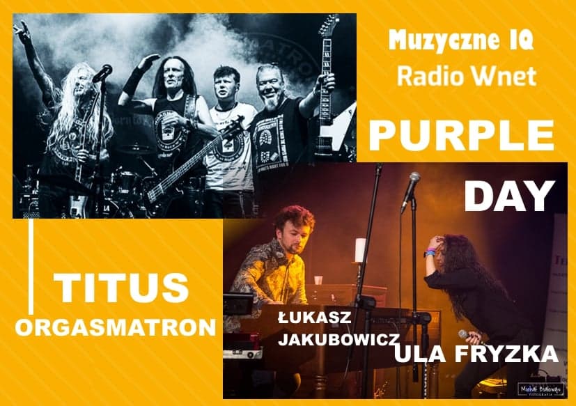 Titus z Orgasmatron. Prapremiera Rosalie. Jakubowicz i Fryzka o Purple Day.