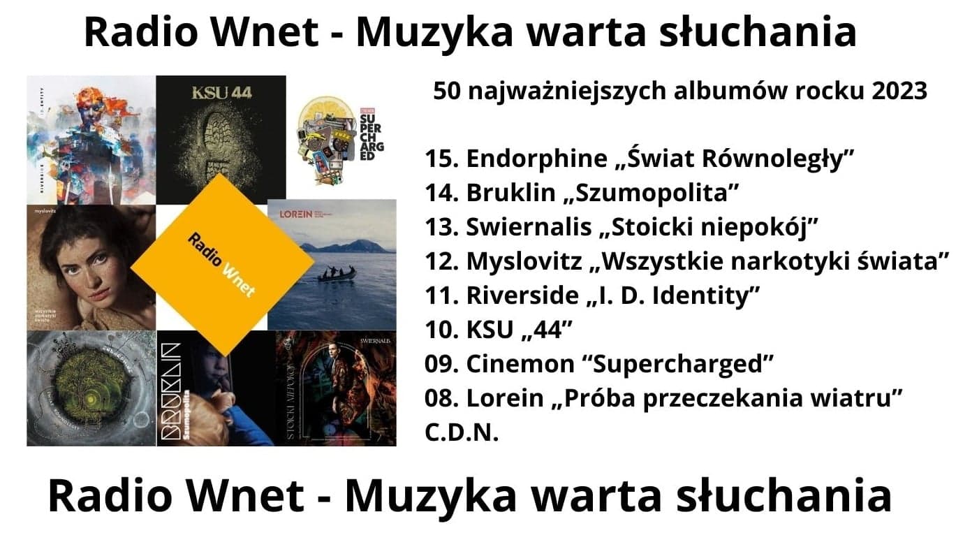 Znamienite, bo najlepsze (subiektywnie) polskie albumy roku 2023 – cz. IV – przedstawia Tomasz Wybranowski