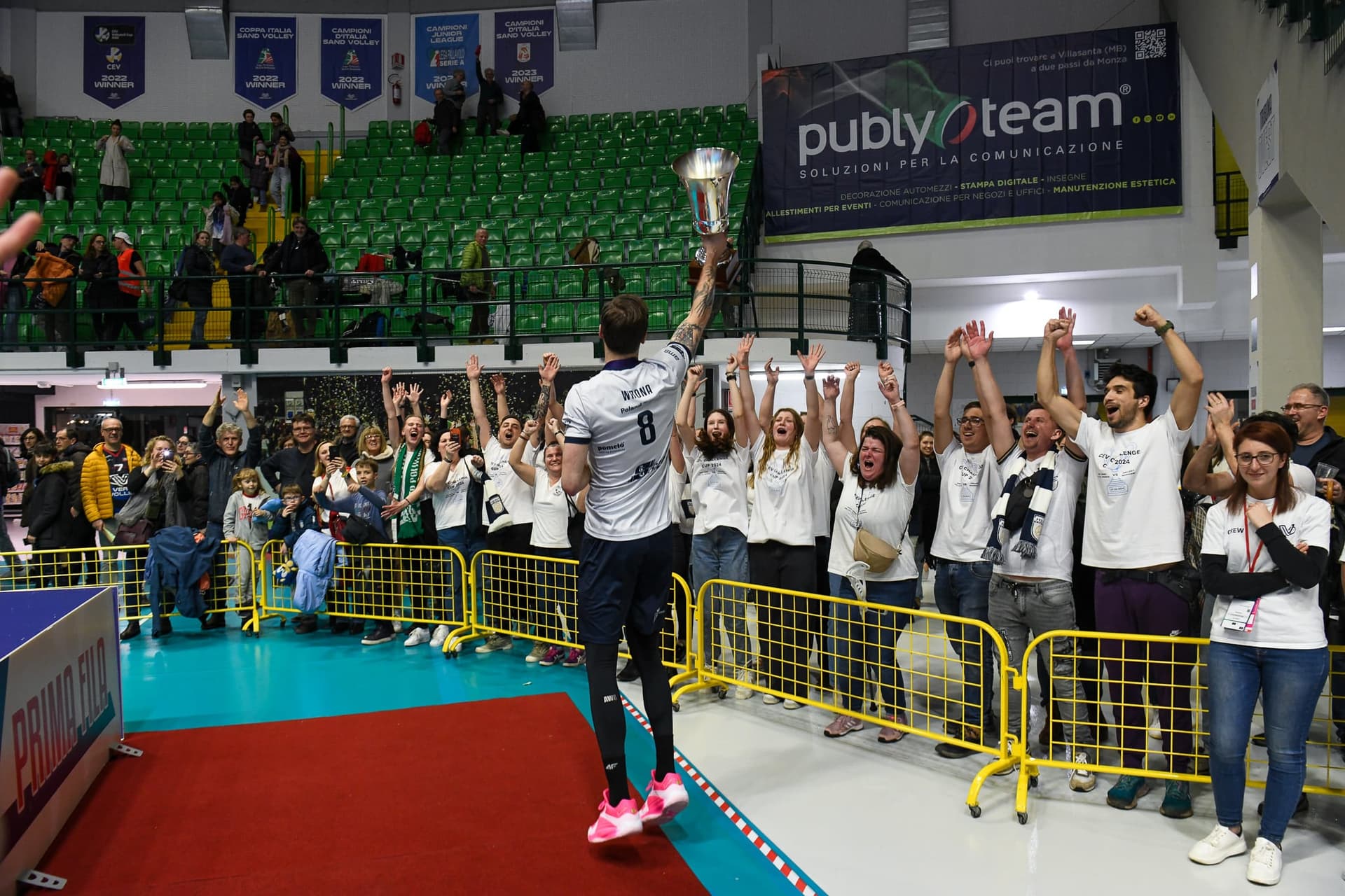 Projekt Warszawa zdobywcą Pucharu Challenge. Sebastian Świderski: myślę, że stołeczny klub będzie się szybko rozwijał