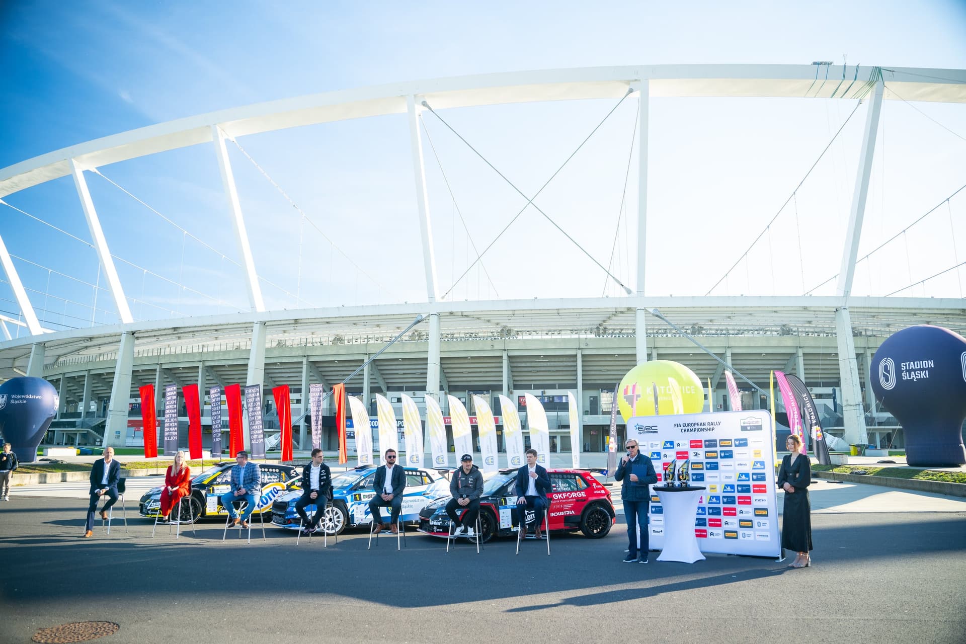 Finał Rajdowych Mistrzostw Europy w Polsce. Ruszył Rajd Śląska 2024
