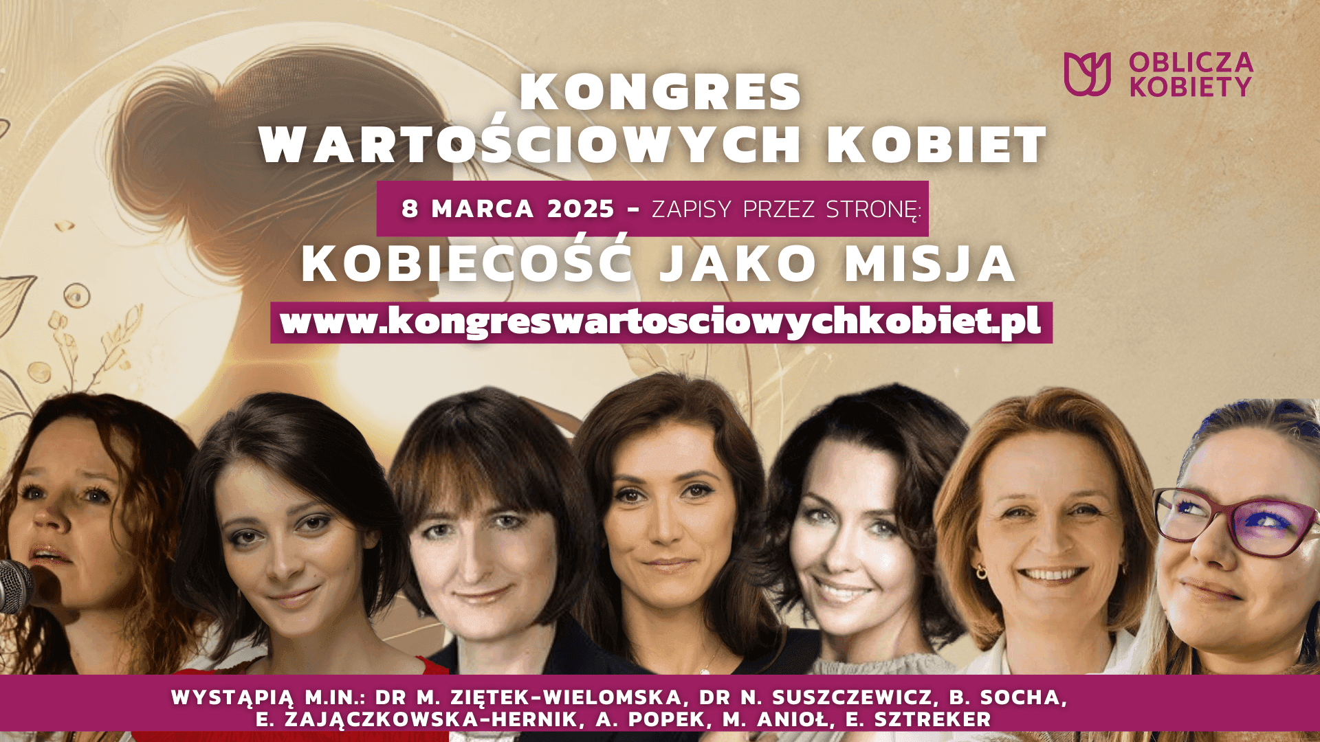Kongres Wartościowych Kobiet już 8 marca w Warszawie