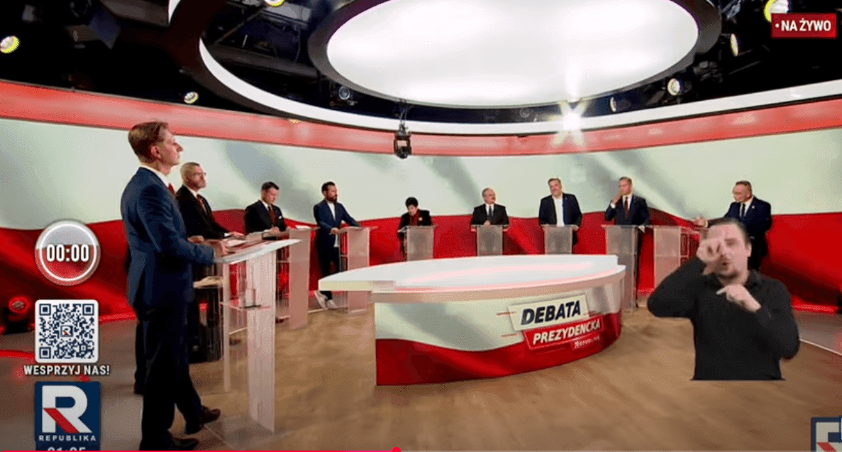 Najciekawsze fragmenty debaty prezydenckiej w Telewizji Republika – posłuchaj!