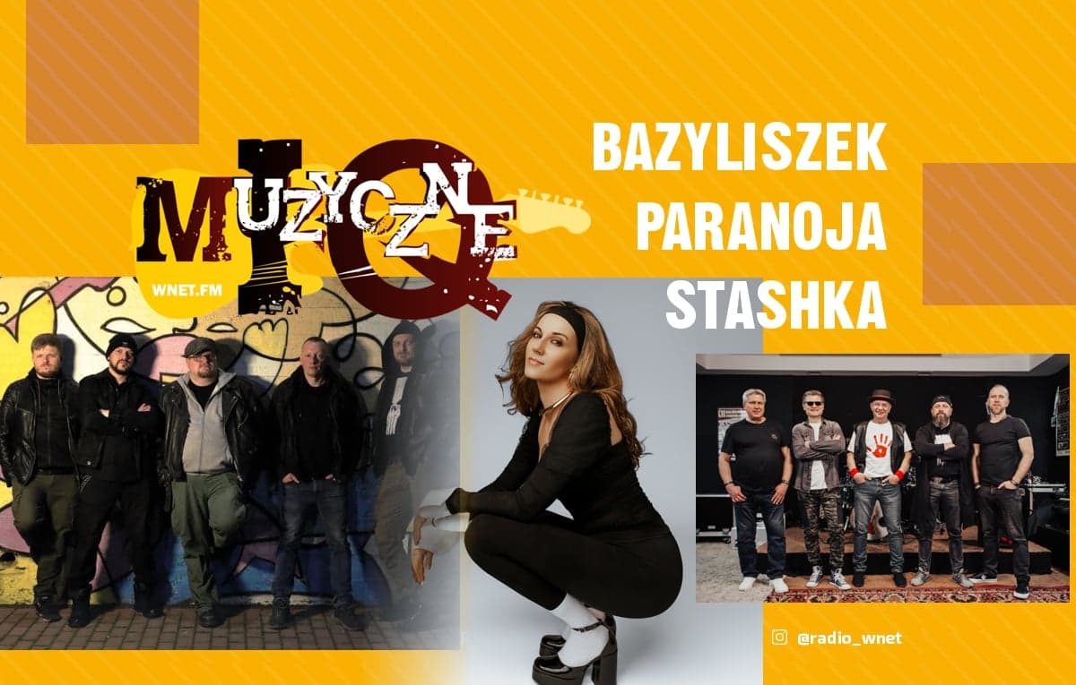Bazyliszek, Paranoja i Stashka w audycji Muzyczne IQ.