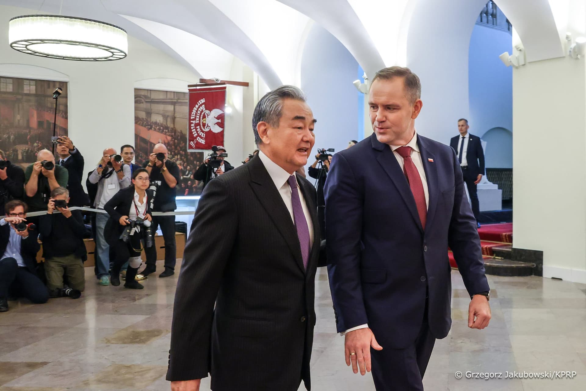 „Z powodu sprawy dronów wizyta szefa chińskiej dyplomacji u prezydenta uzyskała dodatkowy wymiar”