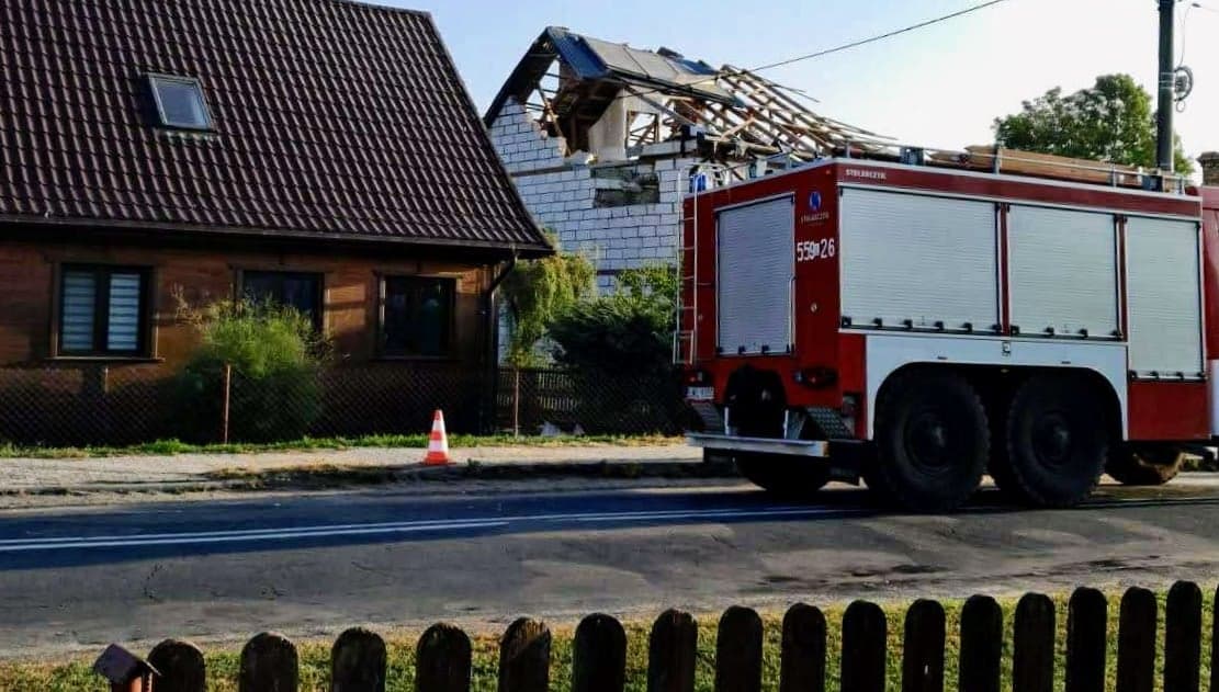 Dron spadł na dom pod Włodawą. Samorząd chce jednostki wojskowej