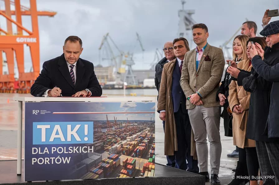 „Tak! Dla Polskich Portów”. Szymczak: To jest krwiobieg gospodarki