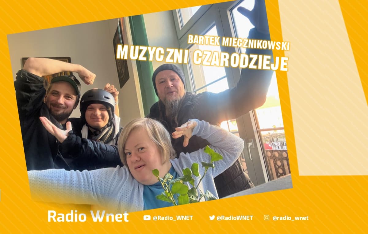Bartek Miecznikowski i Muzyczni Czarodzieje w audycji Radio Aktywni