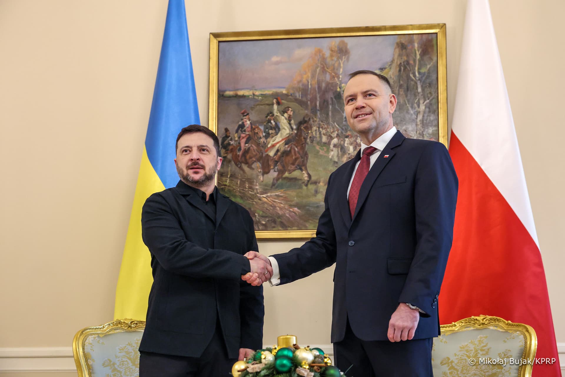 Zełenski w Warszawie: bezpieczeństwo regionu, Białoruś i presja na sankcje
