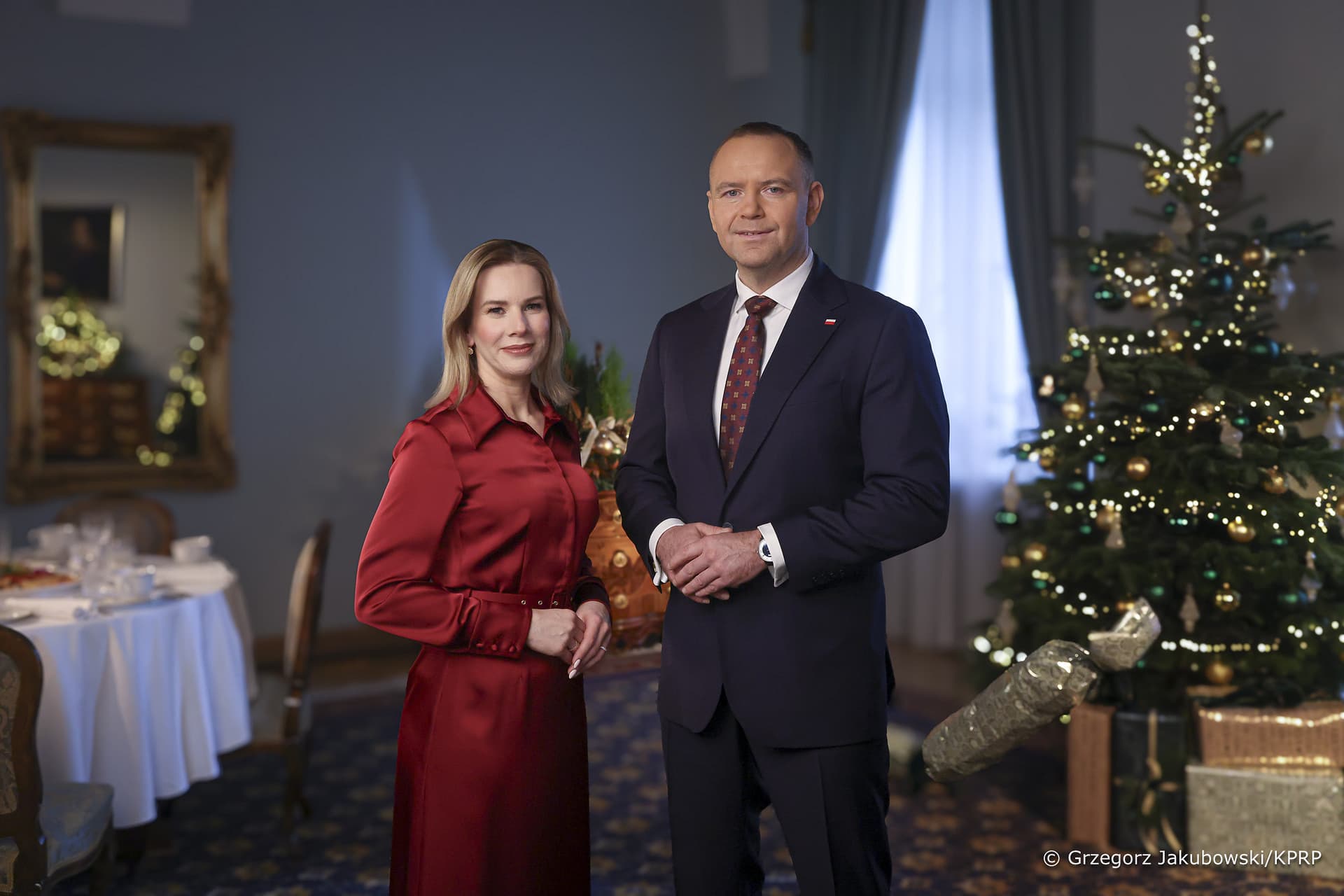 Bóg się rodzi, moc truchleje. Spełnia się wielka obietnica! – życzenia Karola i Marty Nawrockich