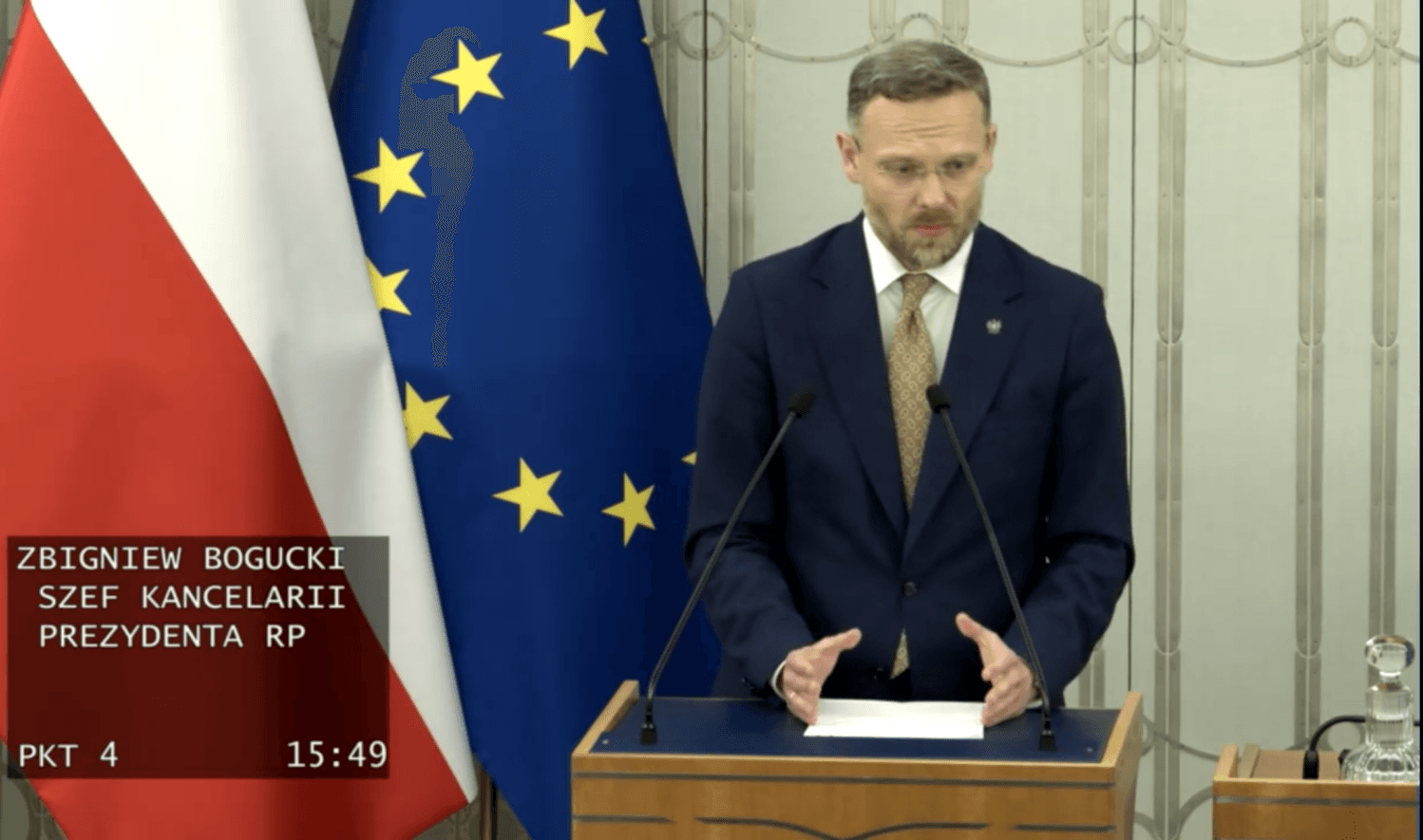 „To jest po prostu opowieść, która jest kłamstwem”. Bogucki o ustawie o kryptoaktywach