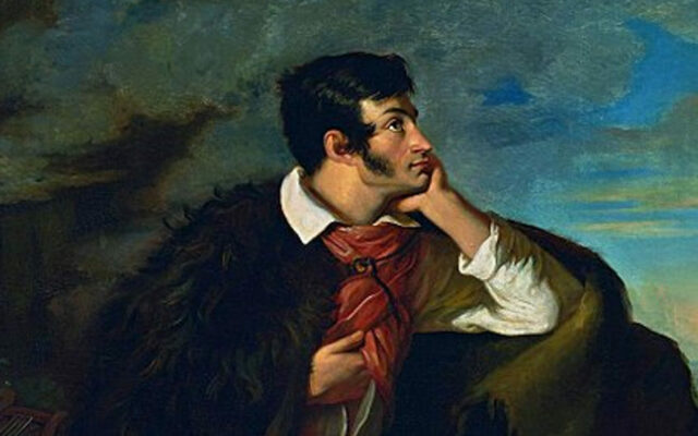 Obraz Walentego Wańkowicza pt. "Adam Mickiewicz na Judahu skale" / Fot. Wikimedia Commons