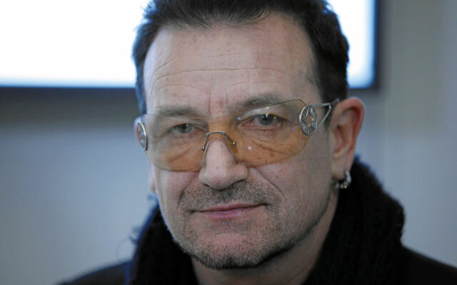 Bono w 2011roku. Fot World Economic Forum CC BY SA 2.0, via Wikimedia Commons