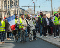 Strajk żółtych kamizelek, Paryż / Fot. Pascal Maga / CC 2.0