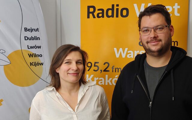 Piotr Sobociński jr. i Angelika Cudna / Fot. Adrian Kowarzyk, Radio WNET