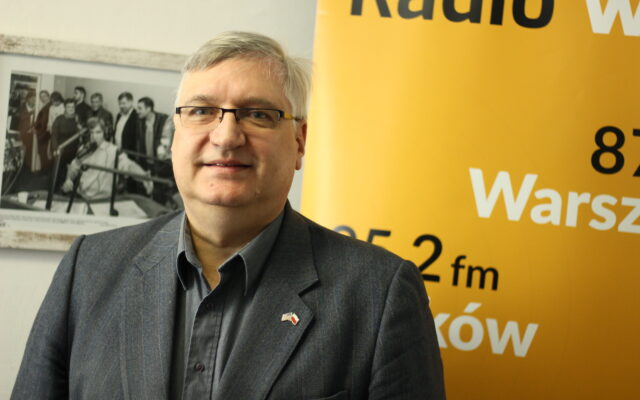 Prof. Bogdan Szafrański / Fot. Konrad Tomaszewski, Radio WNET
