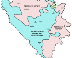 Republika Serbska oraz Federacja Bośni i Hercegowiny/ Foto. ANONIAN/ własność publiczna