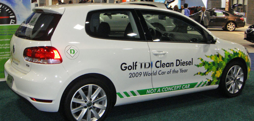 VW Golf TDI clean diesel, 2010 Washington Auto Show/ Foto