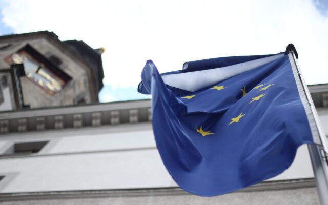 Flaga Unii Europejskiej / Fot. Konrad Tomaszewski, Radio Wnet