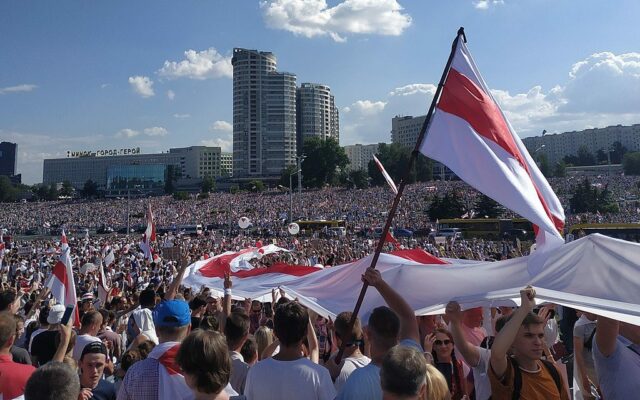 Protest Białoruś 2020 / Fot. Максим Шикунец / CC 3.0