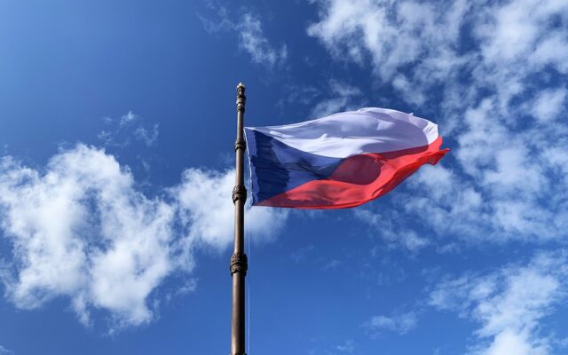 Flaga Czech/ Źródło: Pixabay/ Autor: Yacubee
