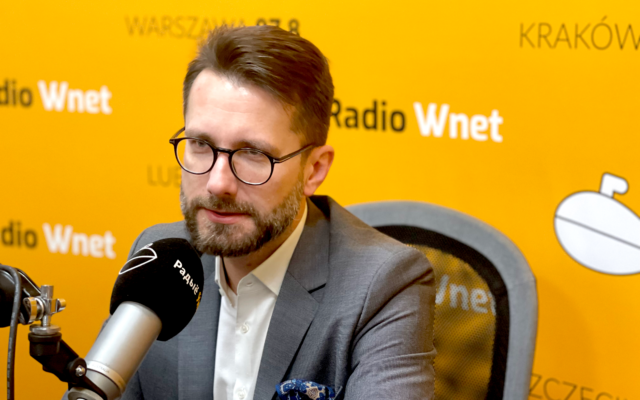 Radosław Fogiel / Fot. Konrad Tomaszewski, Radio Wnet
