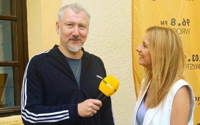 Bodo Kox i Magdalena Uchaniuk / Fot.: Radio Wnet