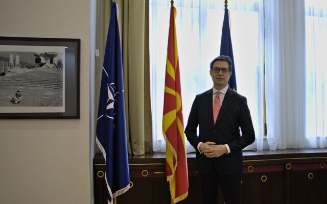 Stevo Pendarovski, prezydent Macedonii Pólnocnej | fot. Piotr Mateusz Bobołowicz