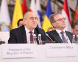 Zbigniew Rau na posiedzeniu Rady Ministrów Organizacji Bezpieczeństwa i Współpracy w Europie