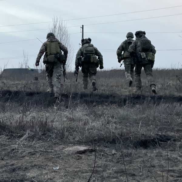 Ukraińscy żołnierze | fot. Paweł Bobołowicz