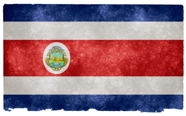 Flaga Kostaryki / Fot. Nicolas Raymond, CC-BY 2.0
