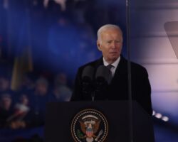 Prezydent USA Joe Biden w Warszawie | fot. Piotr Mateusz Bobołowicz