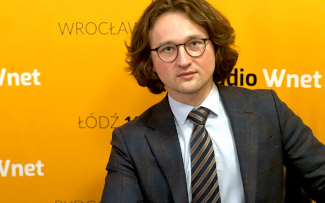 Dr Michał Sopiński / Fot. Konrad Tomaszewski, Radio Wnet