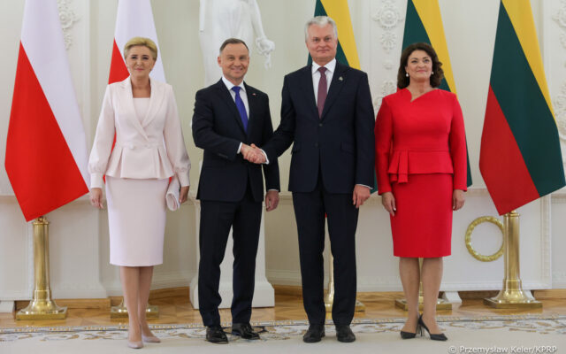 Prezydent Andrzej Duda oraz Pierwsza Dama Agata Kornhauser-Duda w dniach 5-7 lipca br. przebywali na Litwie