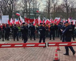 Protest rolników w Warszawie / Fot. Łukasz Jankowski